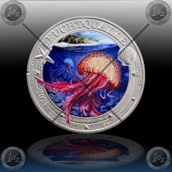 3 EVRO AVSTRIJA 2024 (MARINE LIFE - Leuchtqualle ) UNC